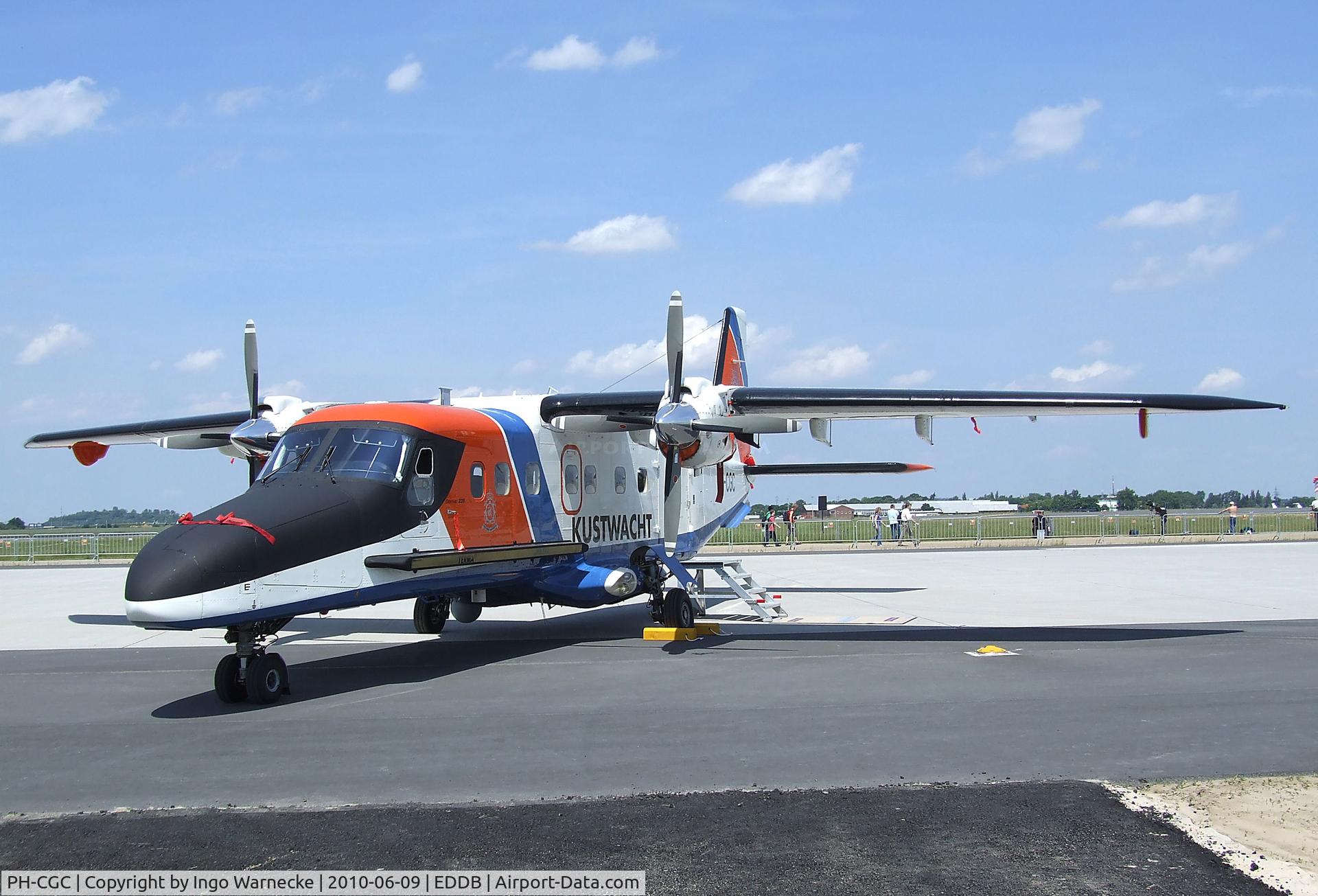 PH-CGC, 1990 Dornier 228-212 C/N 8183, Dornier Do 228-212 of the Dutch Coastguard (Kustwacht) at ILA 2010, Berlin