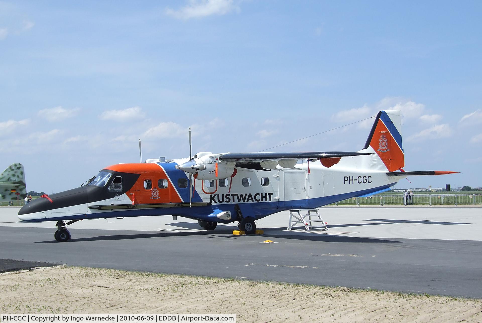 PH-CGC, 1990 Dornier 228-212 C/N 8183, Dornier Do 228-212 of the Dutch Coastguard (Kustwacht) at ILA 2010, Berlin