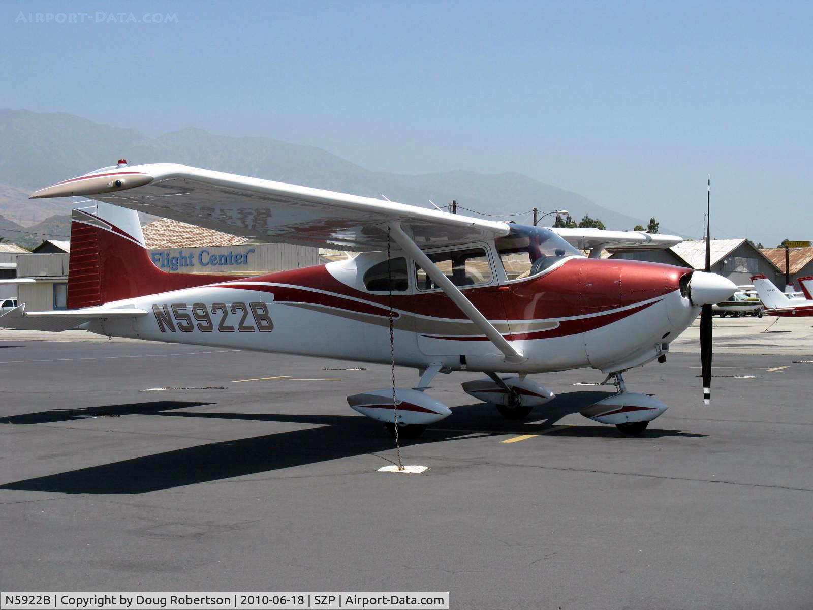 N5922B, 1956 Cessna 182A Skylane C/N 33922, 1956 Cessna 182A SKYLANE, Continental O-470-S 230 Hp
