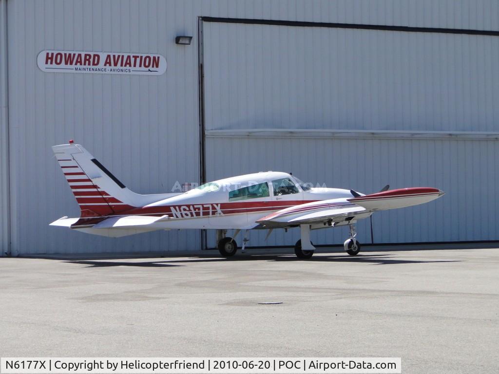 N6177X, 1978 Cessna T310R C/N 310R1316, Parked at Howard Aviation