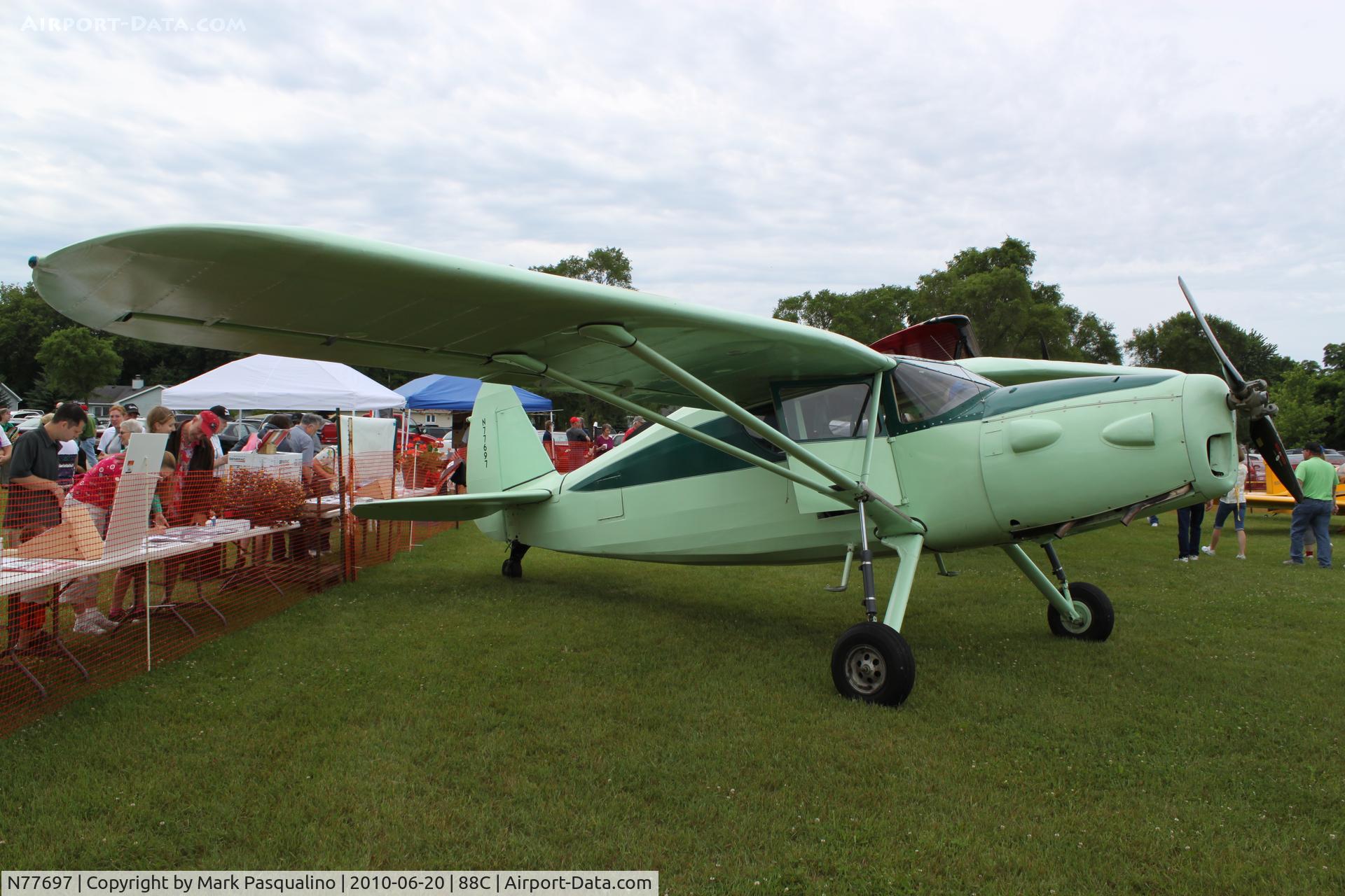N77697, 1947 Fairchild 24R-46A C/N R46-339, Fairchild 24R-46A