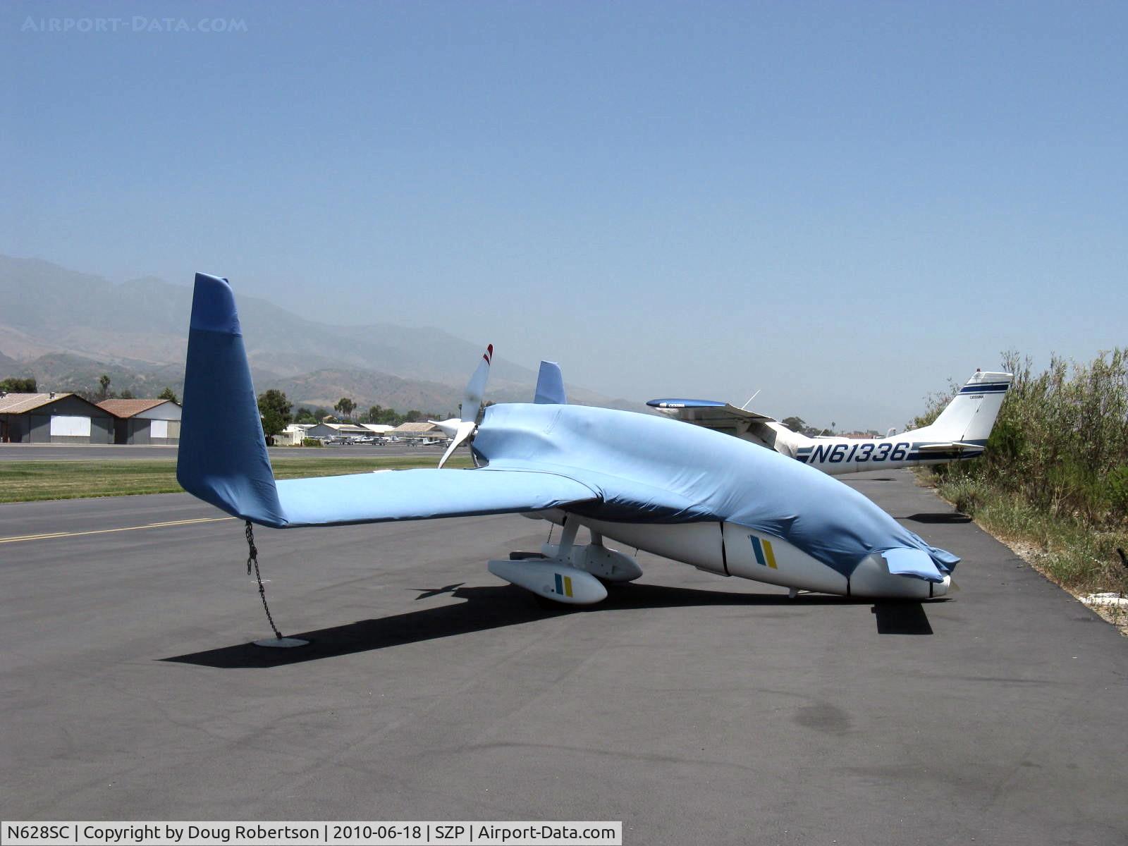 N628SC, Gyroflug SC-01B-160 Speed Canard C/N S-29, Gyroflug SC 01 B 160 SPEED CANARD, Lycoming O-320 160 Hp pusher, von Deutschland, full covers