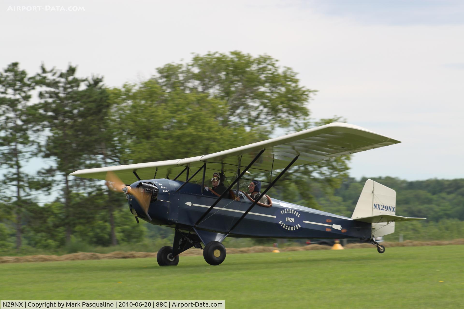 N29NX, 2008 Pietenpol Air Camper C/N BACH2, Pietenpol Air Camper