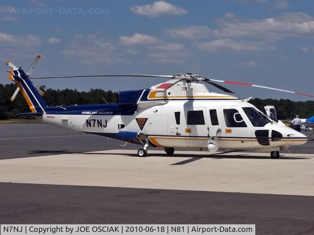 N7NJ, 1992 Sikorsky S-76B C/N 760409, Getting ready to leave N81
