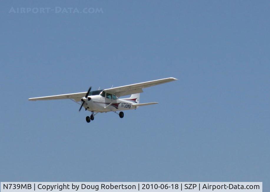 N739MB, 1978 Cessna 172N C/N 17270641, 1978 Cessna 172N SKYHAWK, Lycoming O-320-H2AD 160 Hp, on final Rwy 22