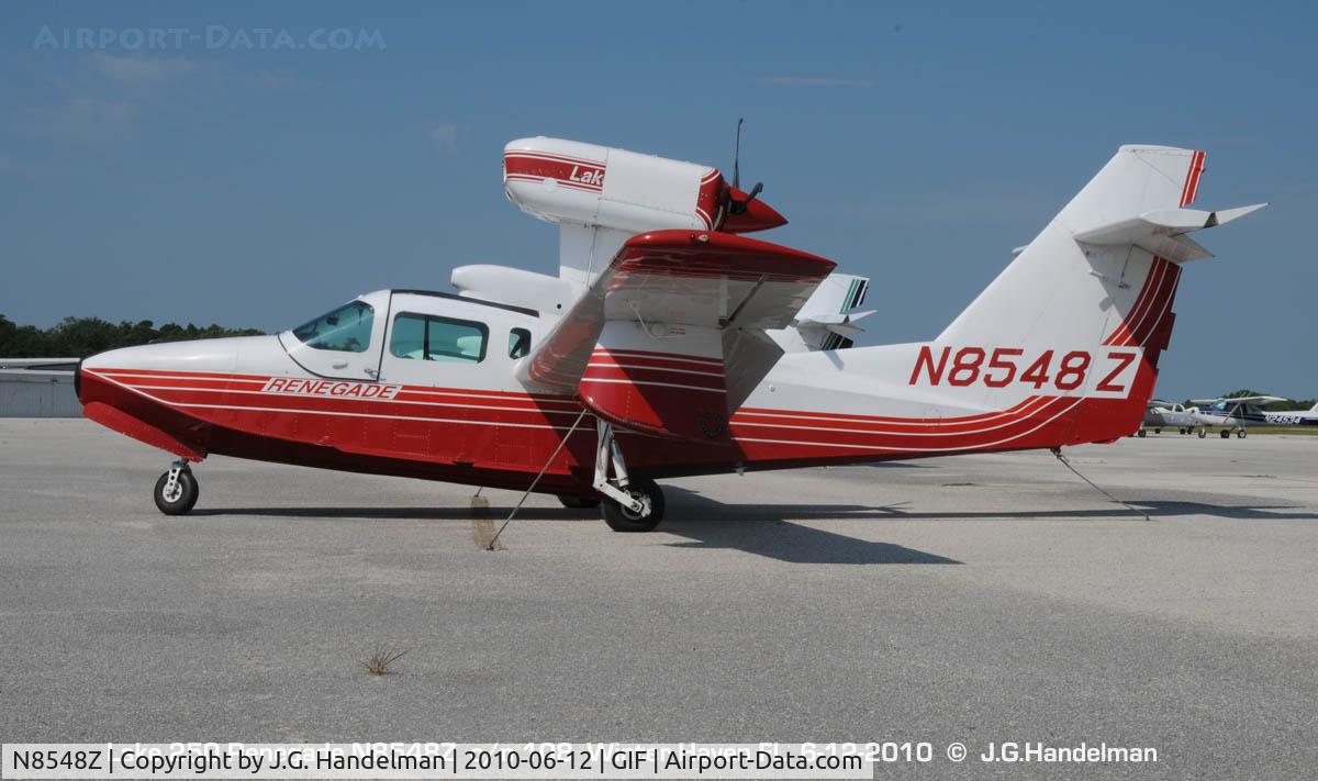N8548Z, 1990 Aerofab Inc LAKE 250 C/N 108, at Winter Haven FL