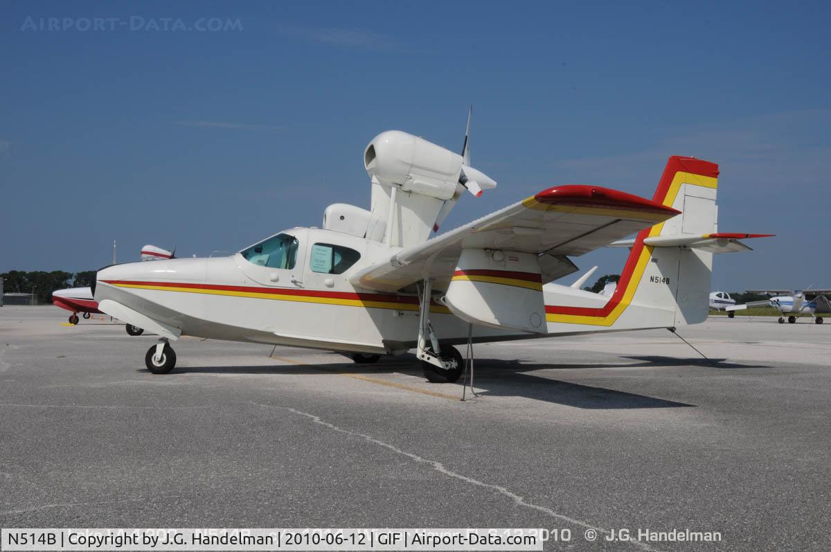 N514B, 1980 Consolidated Aeronautics Inc. Lake LA-4-200 C/N 1014, at Winter Haven FL