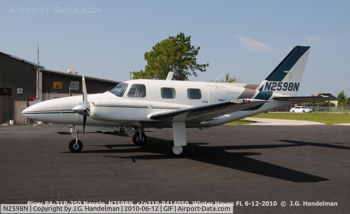 N2598N, 1984 Piper PA-31P-350 Mojave Mojave C/N 31P-8414050, at Winter Haven FL