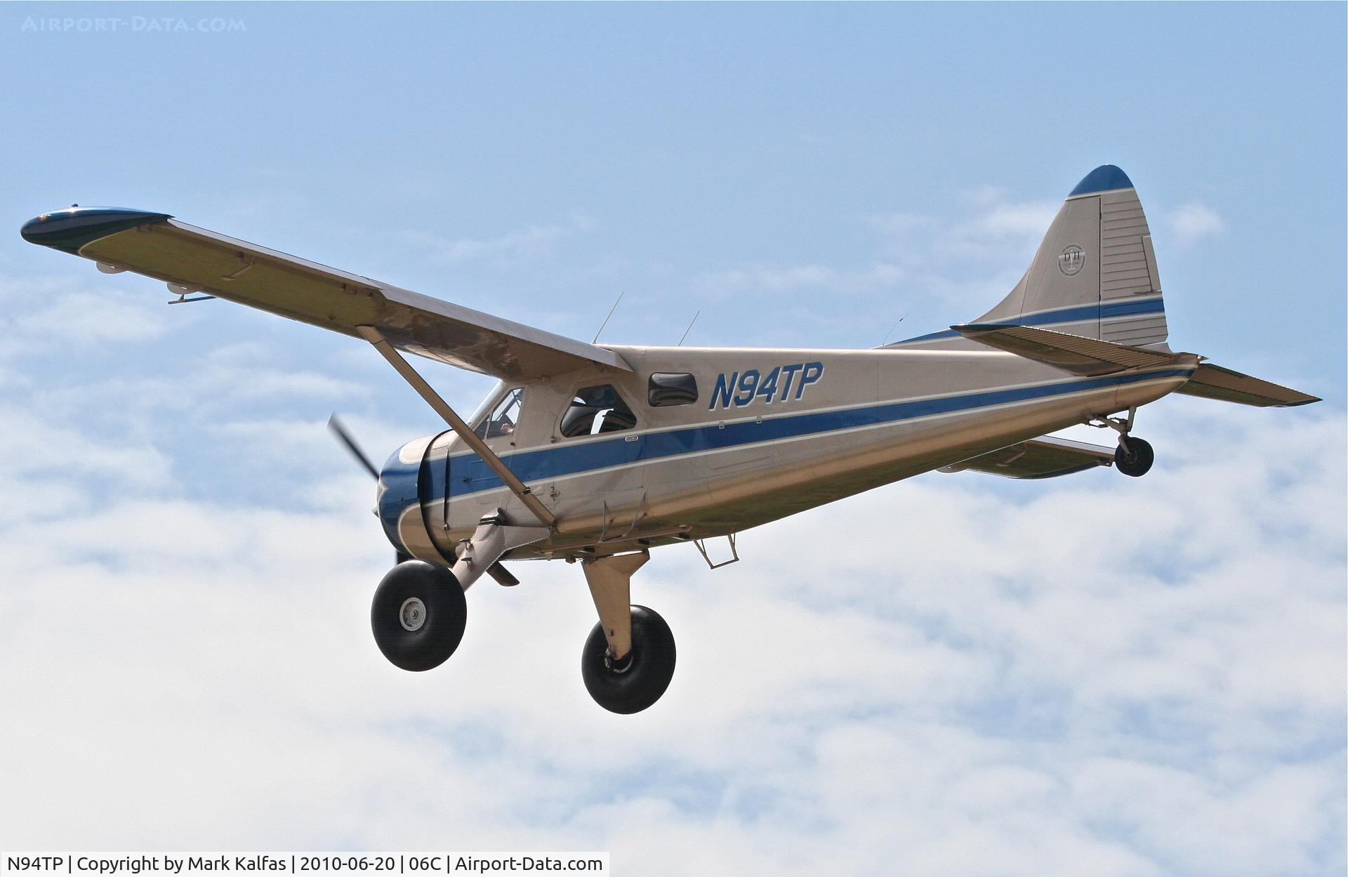 N94TP, 1999 De Havilland Canada DHC-2 Beaver Mk.I C/N 1942DP, Dehavilland/Peters DHC-2, N94TP departing RWY 11 06C (Schaumburg, Il).