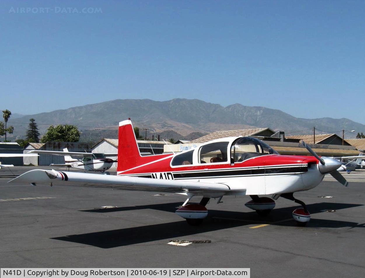 N41D, 1978 Gulfstream American Corp AA-5B C/N AA5B0993, 1978 Gulfstream American AA-5B TIGER, Lycoming O&VO-360 180 Hp