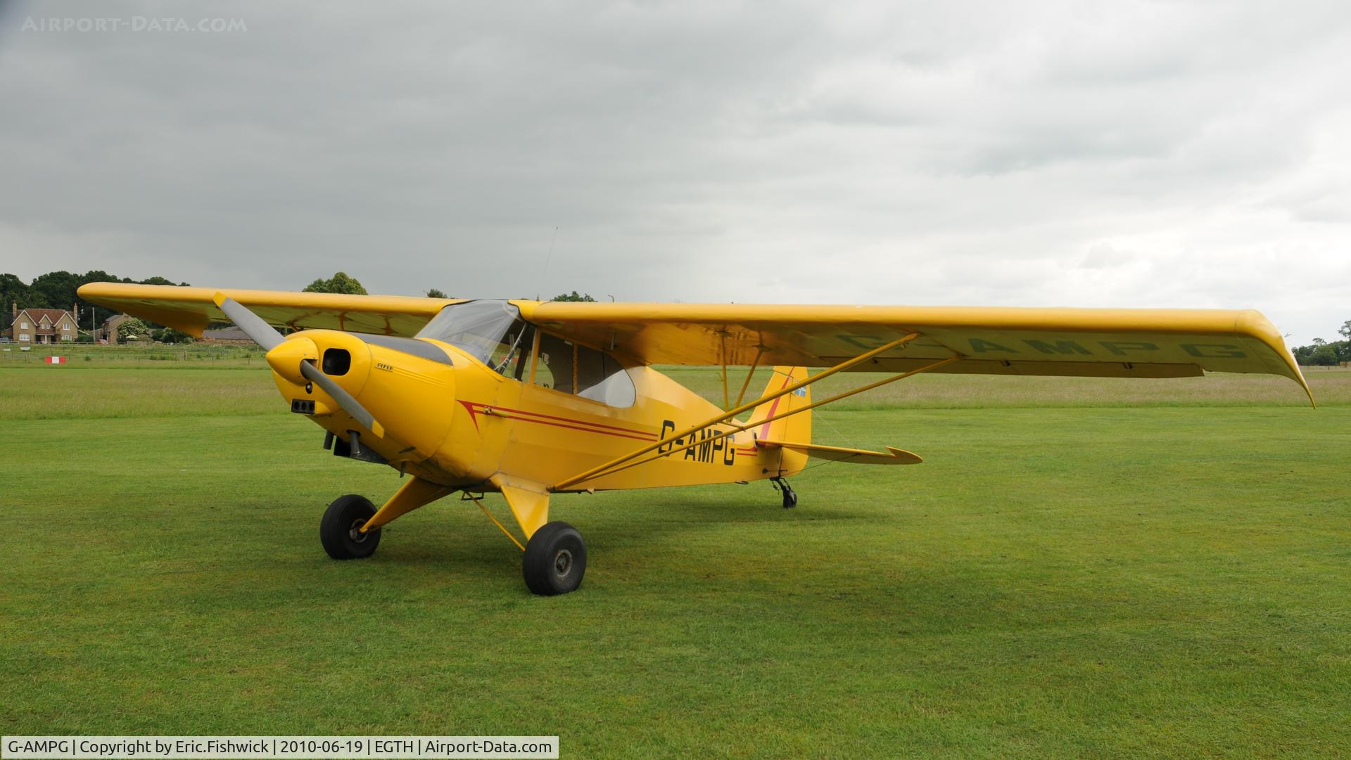 G-AMPG, 1946 Piper PA-12 Super Cruiser C/N 12-985, 3. G-AMPG at Shuttleworth Collection Evening Air Display & LAA Party in the Park June 2010