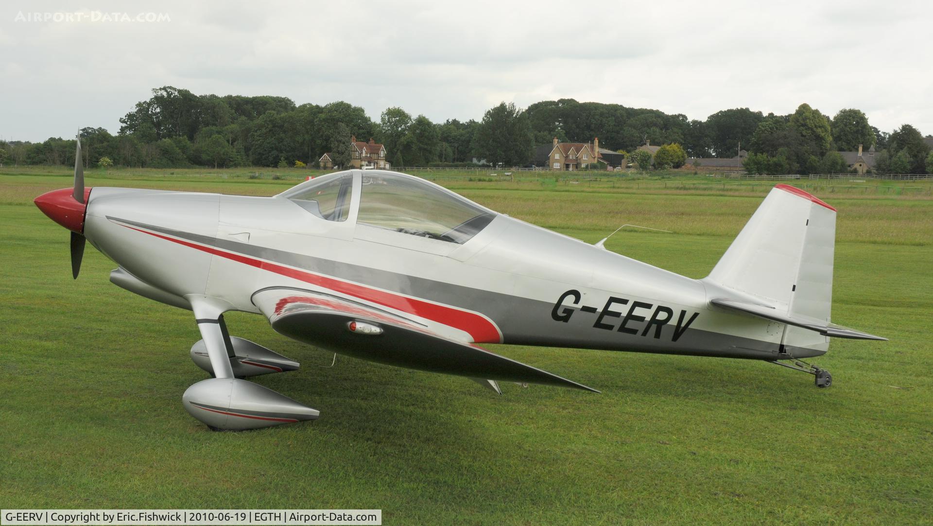 G-EERV, 2002 Vans RV-6 C/N PFA 181A-13381, 1. G-EERV at Shuttleworth Collection Evening Air Display & LAA Party in the Park June 2010
