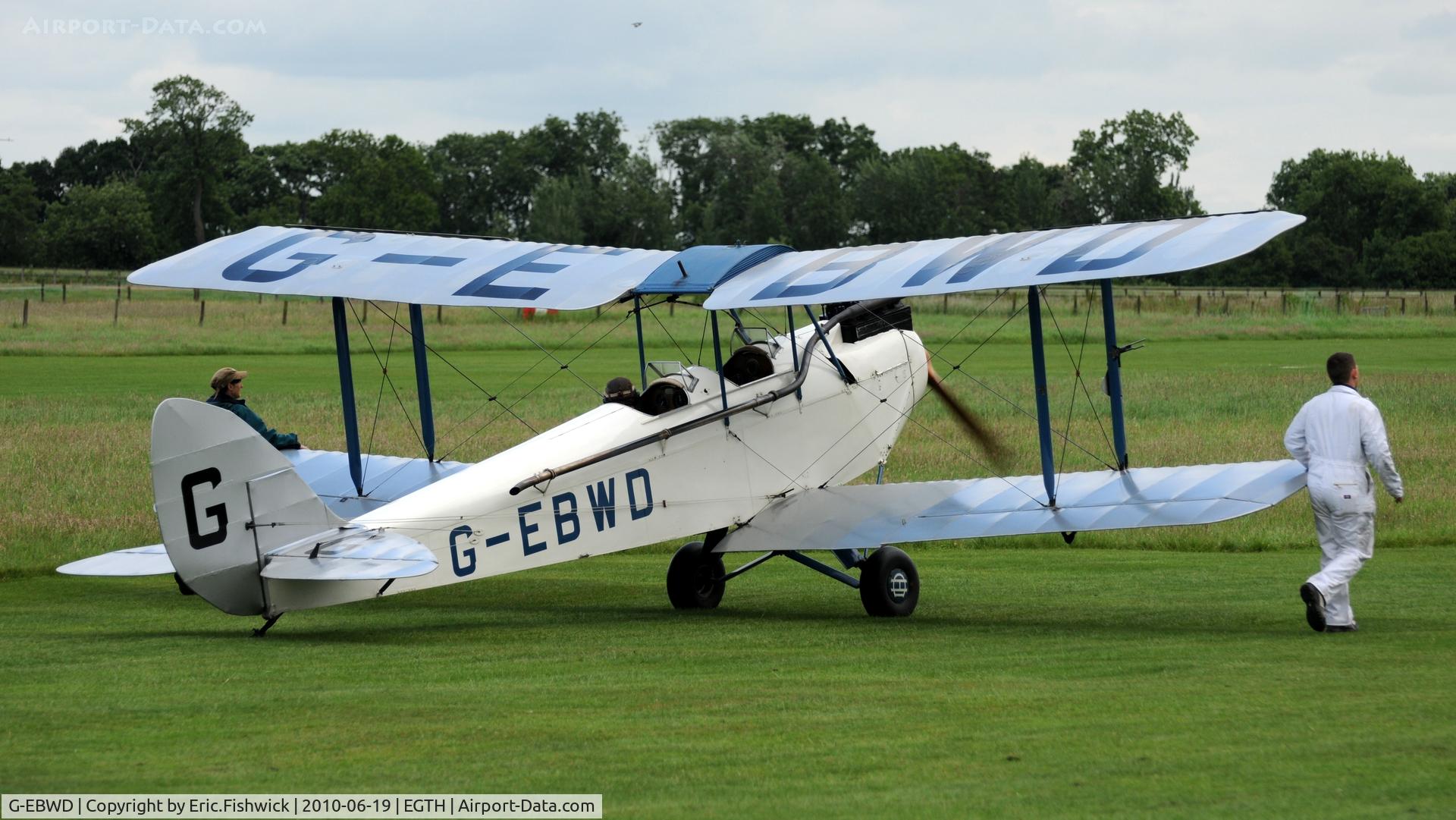 G-EBWD, 1928 De Havilland DH.60X Moth C/N 552, 2. G-EBWD at Shuttleworth Collection Evening Air Display & LAA Party in the Park June 2010