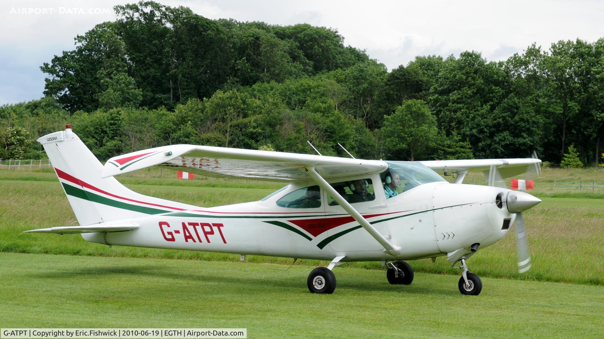 G-ATPT, 1966 Cessna 182J Skylane C/N 182-57056, 3. G-ATPT at Shuttleworth Collection Evening Air Display & LAA Party in the Park June 2010