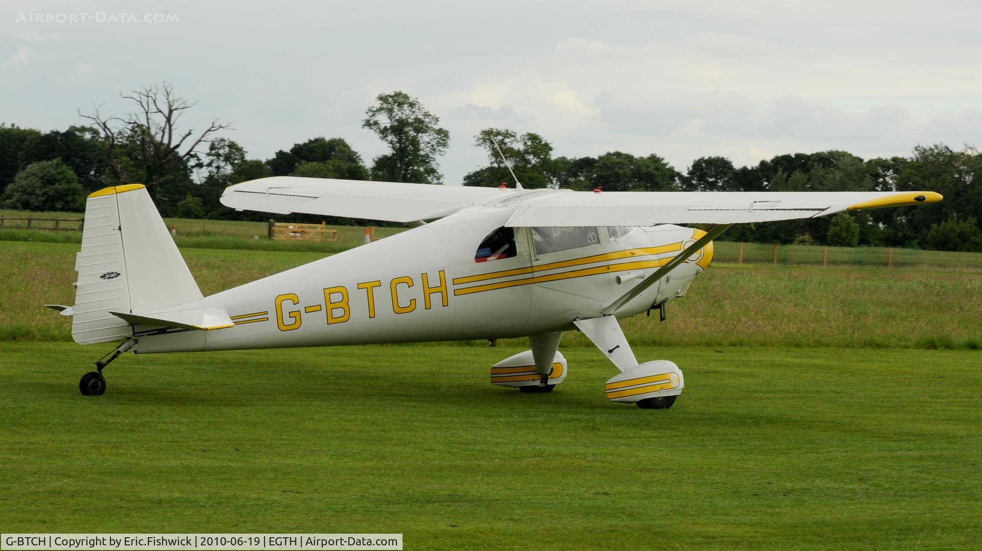 G-BTCH, 1948 Luscombe 8E Silvaire C/N 6403, 2. G-BTCH at Shuttleworth Collection Evening Air Display & LAA Party in the Park June 2010