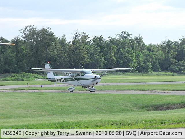 N35349, 1968 Cessna 172I C/N 17256725, Just arrived at Fathers Day Fly-In-Breakfast.