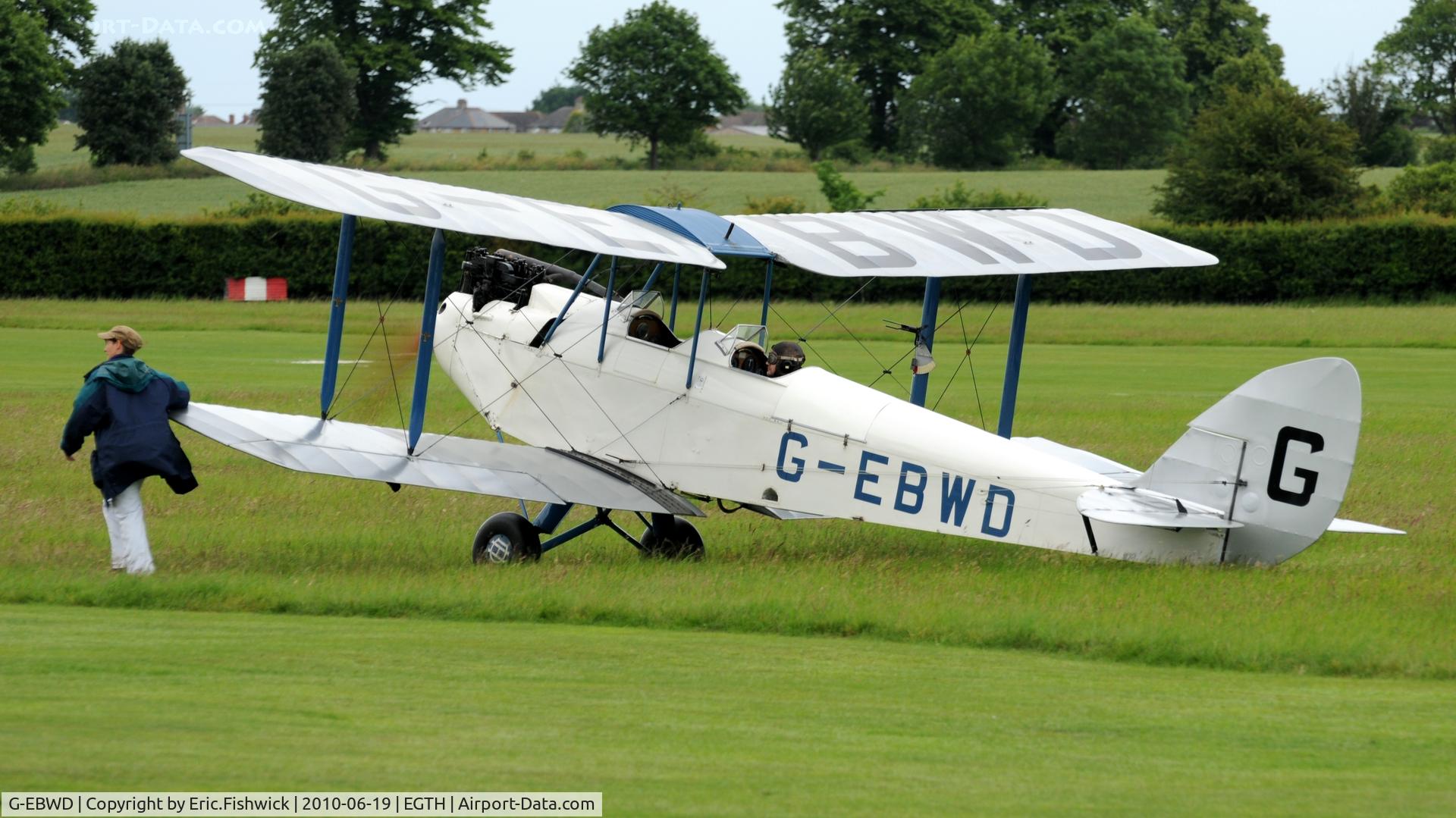 G-EBWD, 1928 De Havilland DH.60X Moth C/N 552, 1. G-EBWD at Shuttleworth Collection Evening Air Display & LAA Party in the Park June 2010
