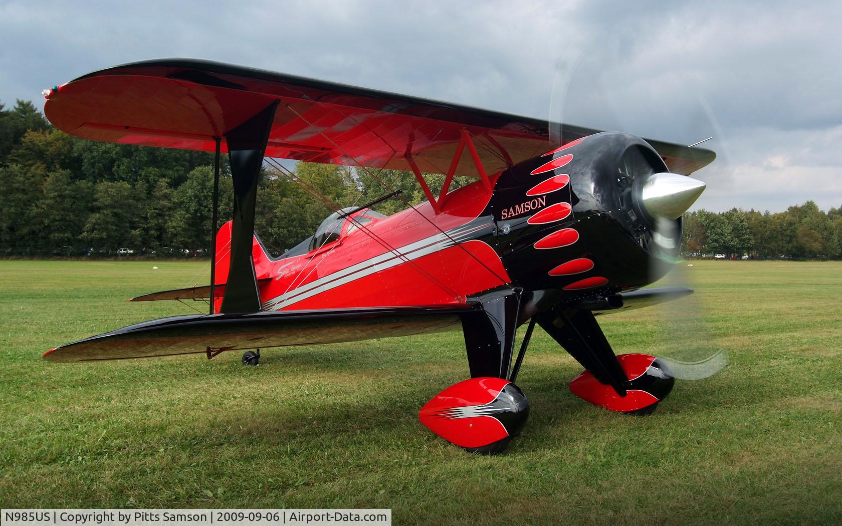 N985US, 2005 Pitts Samson C/N WS-002, Pitts Samson