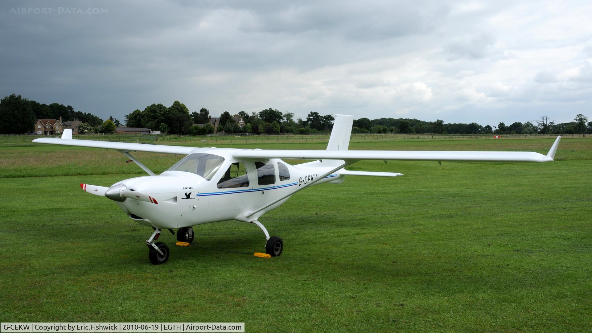 G-CEKW, 2007 Jabiru J430 C/N PFA 336-14340, 3. G-CEKW at Shuttleworth Collection Evening Air Display & LAA Party in the Park June 2010