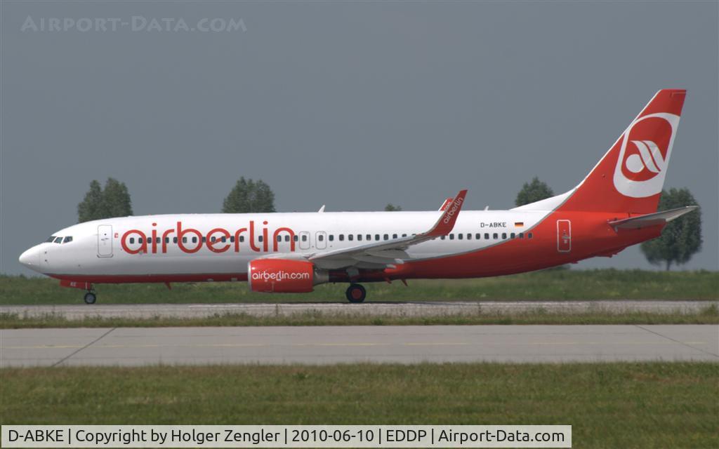 D-ABKE, 2009 Boeing 737-86J C/N 37743, Going for a mediterranean destination