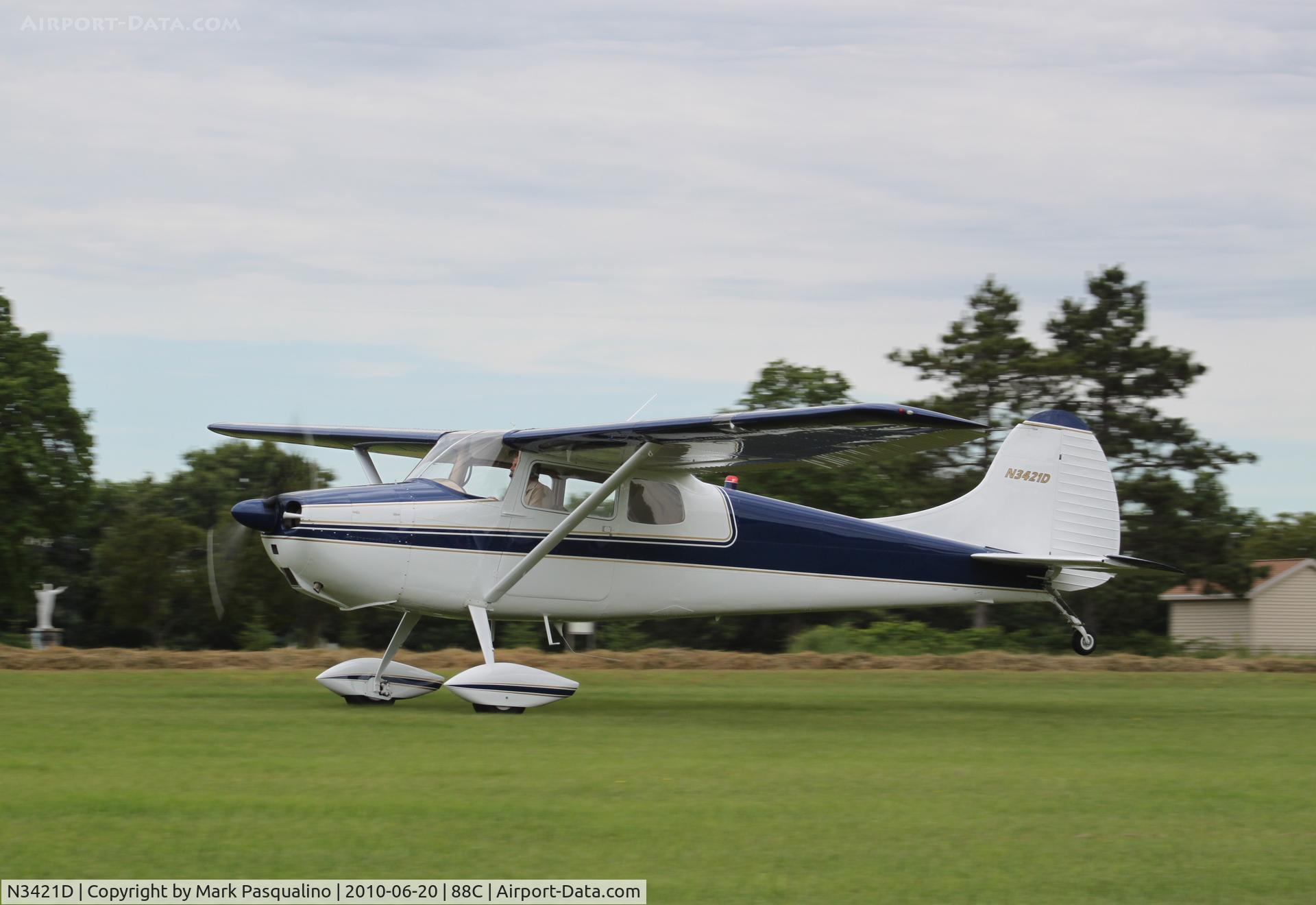 N3421D, 1955 Cessna 170B C/N 26964, Cessna 170B