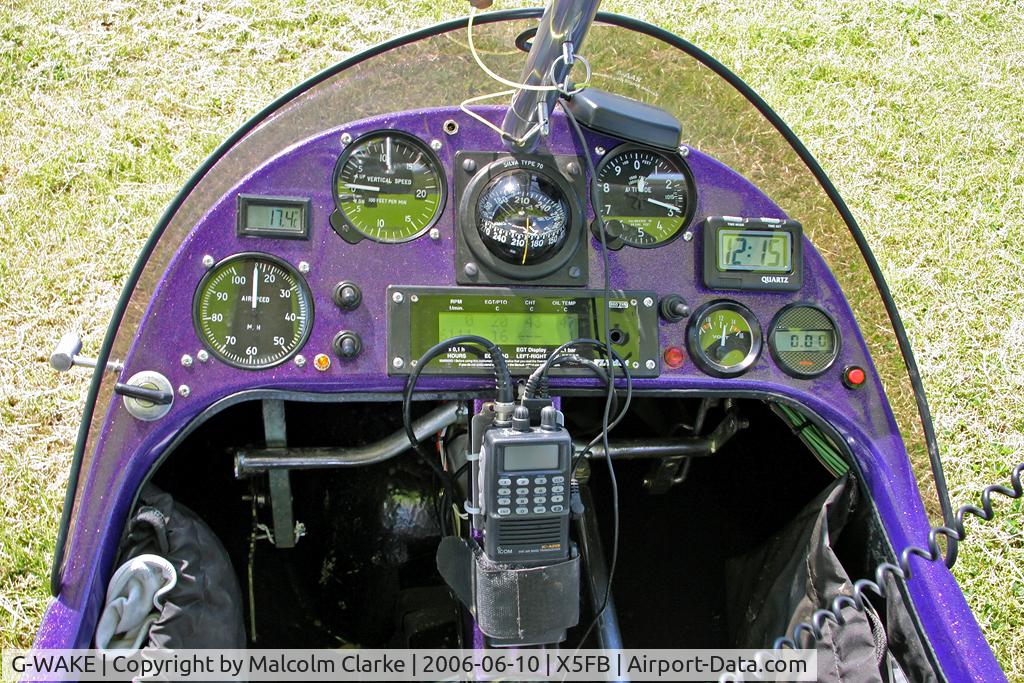 G-WAKE, 2000 Mainair Blade 912 C/N 1244-0300-7-W1037, Mainair Blade 912 at Fishburn Airfield, UK in June 2006.