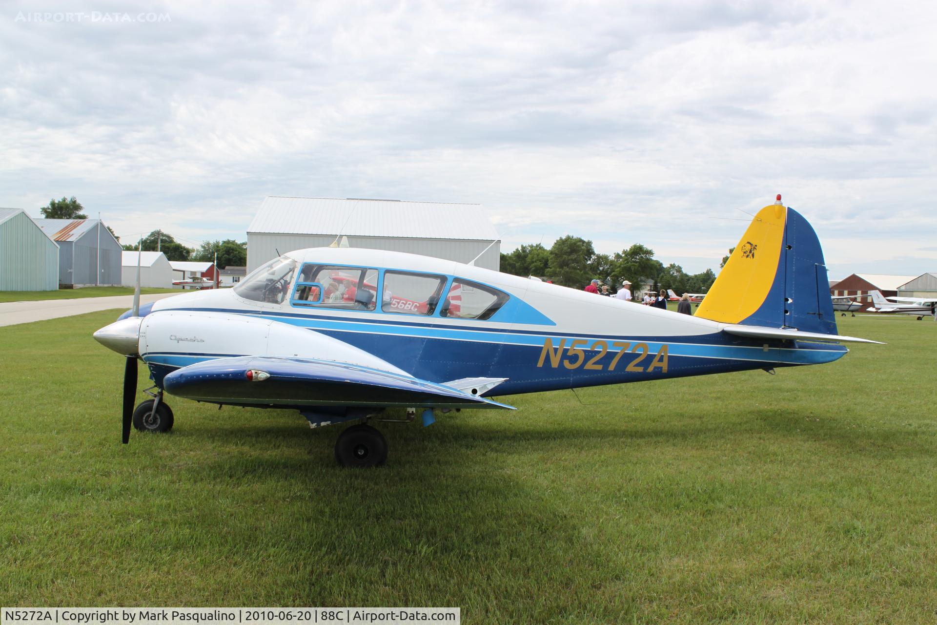N5272A, 1961 Piper PA-23-160 Apache C/N 23-2019, Piper PA-23-160