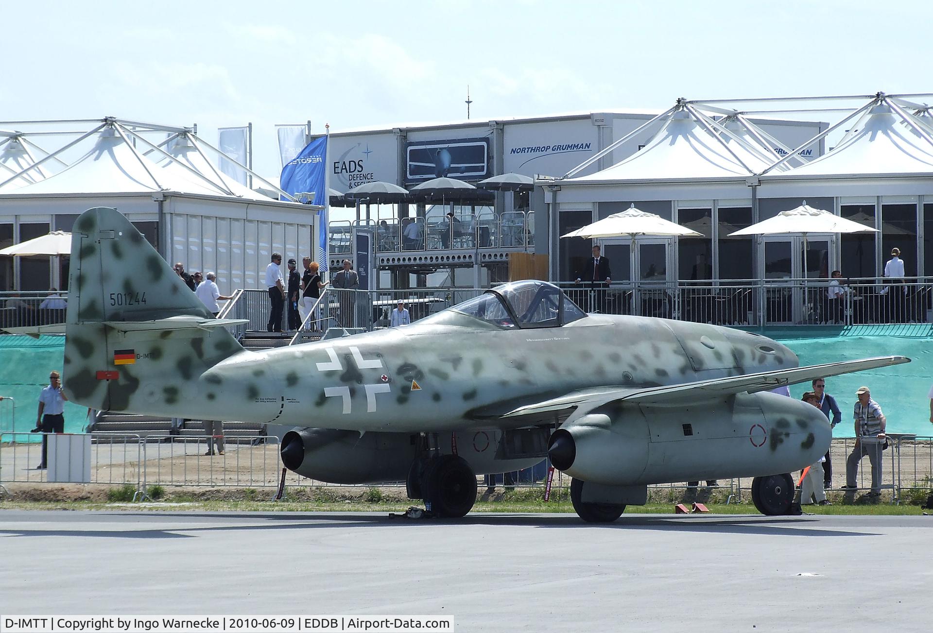 D-IMTT, 2005 Messerschmitt Me-262A-1C Schwalbe Replica C/N 501244, Messerschmitt (Hammer) Me 262B1-A replica at ILA 2010, Berlin