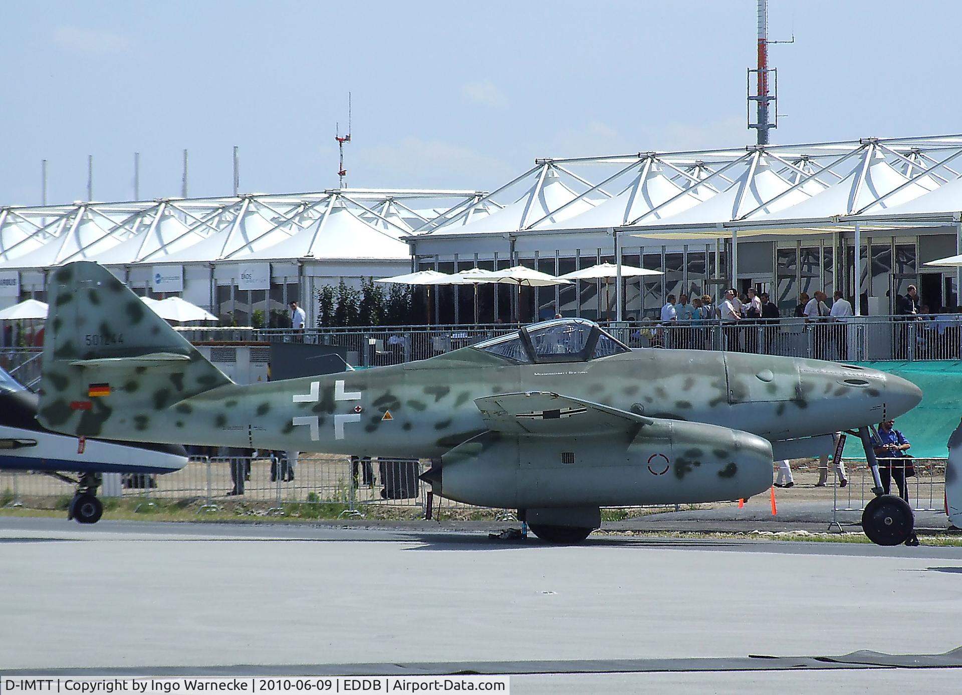 D-IMTT, 2005 Messerschmitt Me-262A-1C Schwalbe Replica C/N 501244, Messerschmitt (Hammer) Me 262B1-A replica at ILA 2010, Berlin