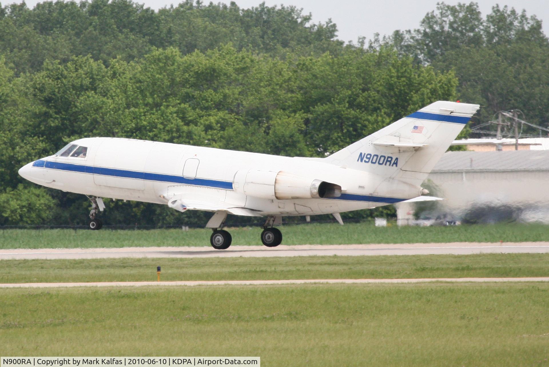 N900RA, 1967 Dassault Fan Jet Falcon (20C) C/N 59, Royal Air Freight Falcon departing 2L KDPA.
