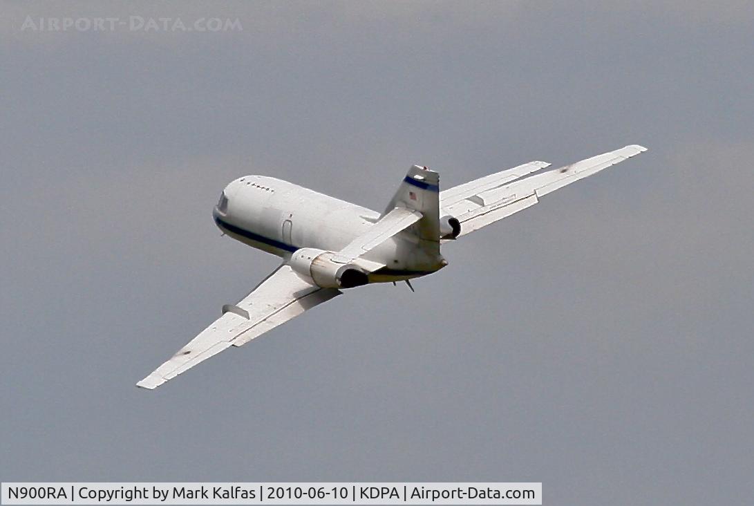 N900RA, 1967 Dassault Fan Jet Falcon (20C) C/N 59, Royal Air Freight Falcon departing 2L KDPA.
