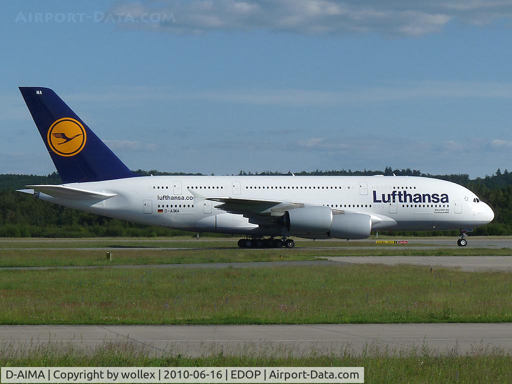 D-AIMA, 2010 Airbus A380-841 C/N 038, Airbus A380 (D-AIMA) Lufthansa