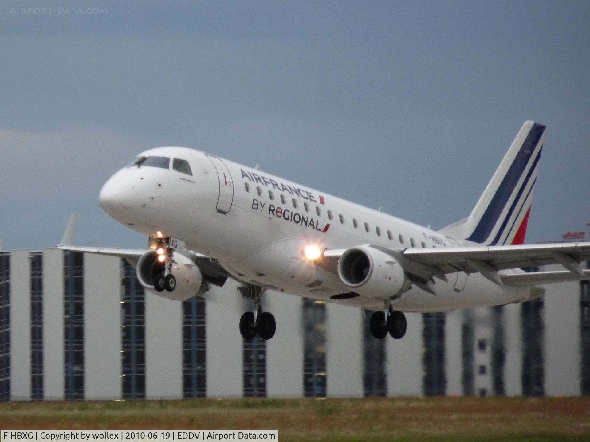 F-HBXG, 2009 Embraer 170ST (ERJ-170-100ST) C/N 17000301, Embraer ERJ-170-100STD (F-HBXG) Air France (Regional)