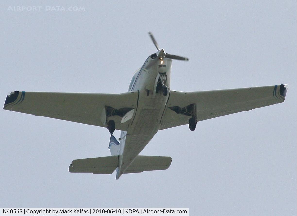 N4056S, 1974 Beech A36 Bonanza 36 C/N E-617, Beechcraft A36 Bonanza, N4056S on approach RWY 2L KDPA.