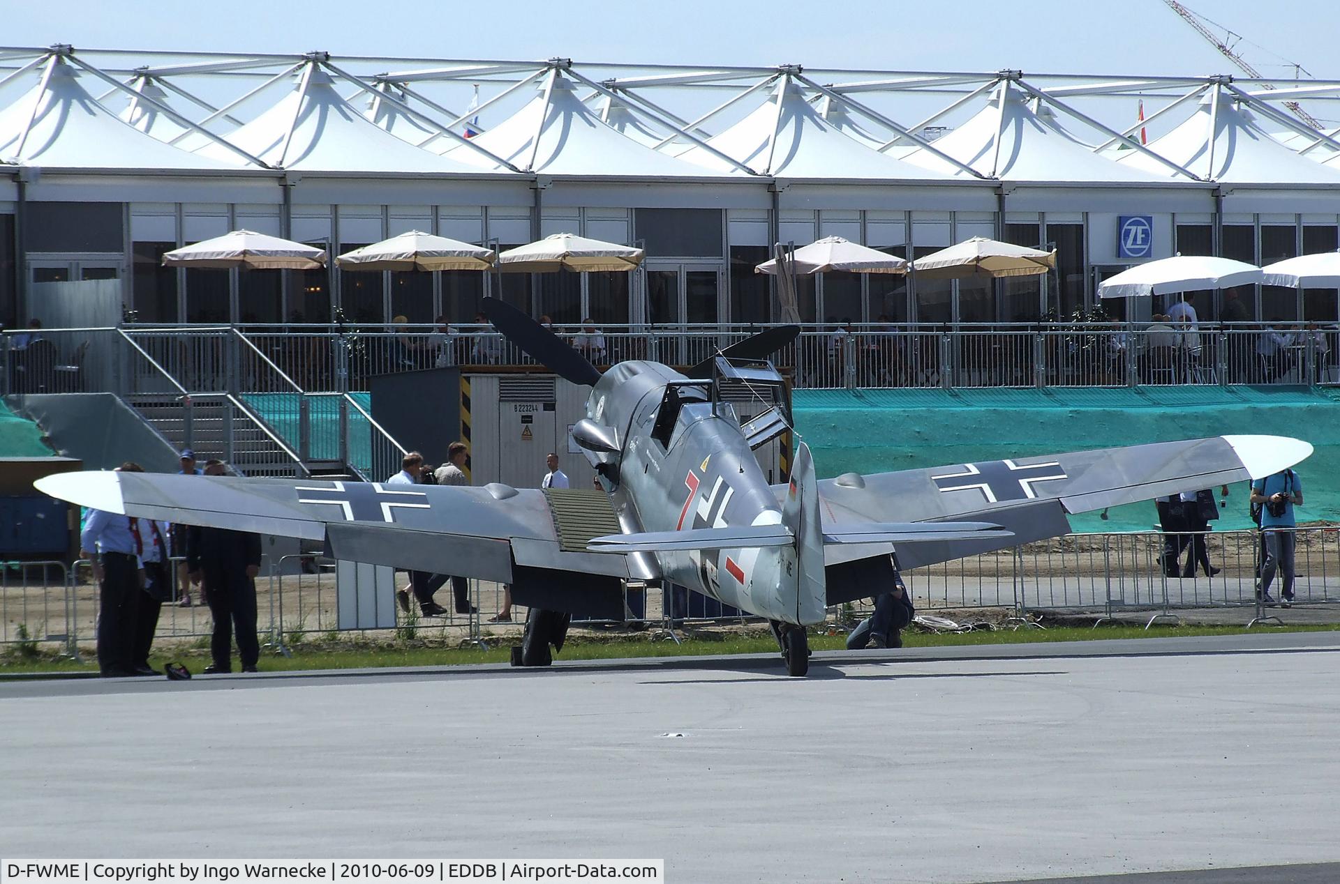 D-FWME, Messerschmitt Bf-109G-4 C/N 0139, Messerschmitt Bf 109 G-4 at ILA 2010, Berlin