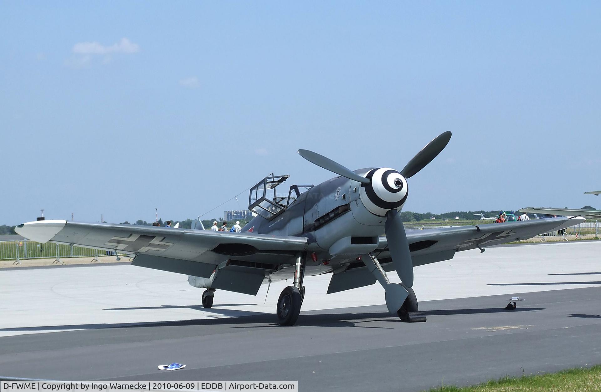 D-FWME, Messerschmitt Bf-109G-4 C/N 0139, Messerschmitt Bf 109 G-4 at ILA 2010, Berlin