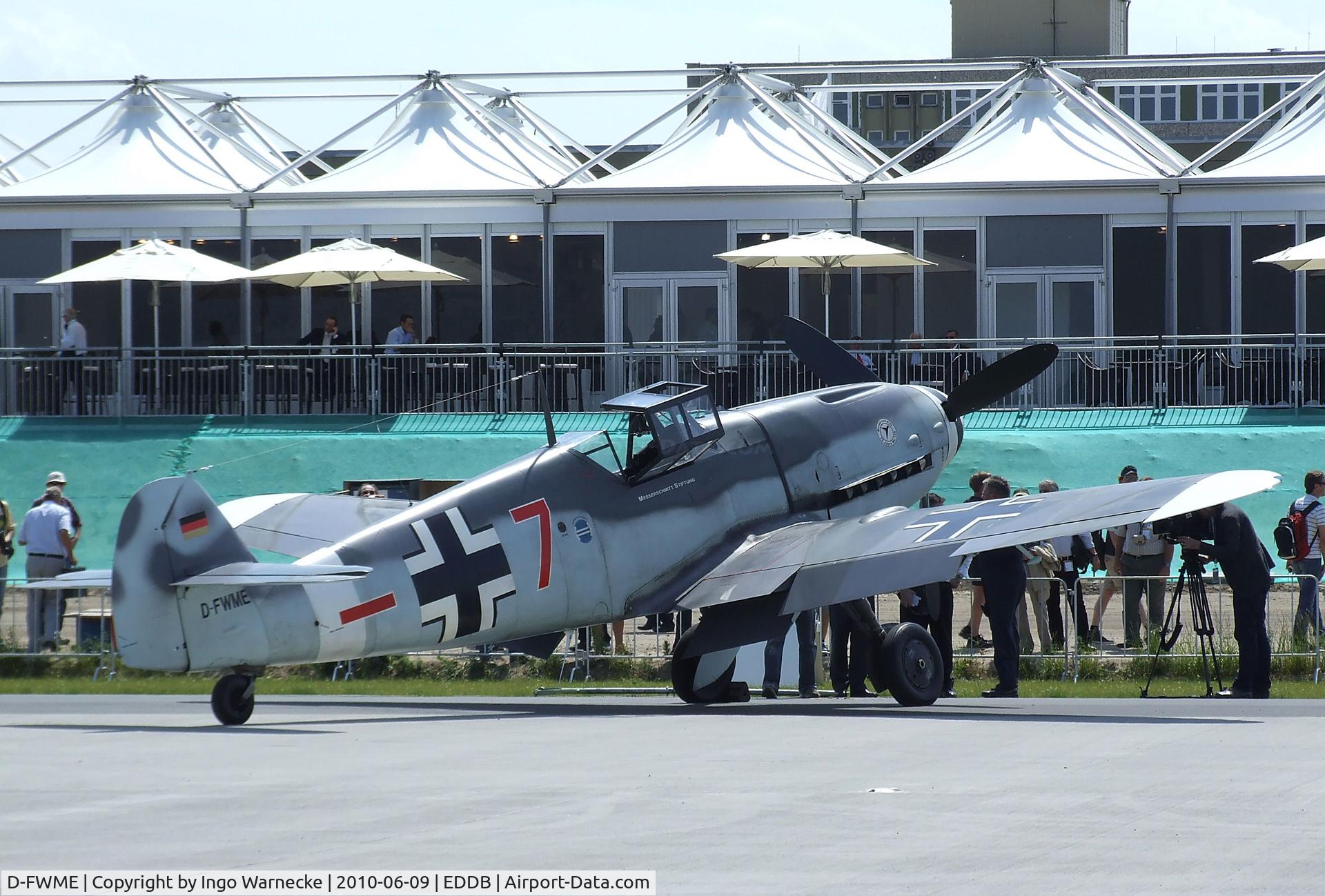 D-FWME, Messerschmitt Bf-109G-4 C/N 0139, Messerschmitt Bf 109 G-4 at ILA 2010, Berlin