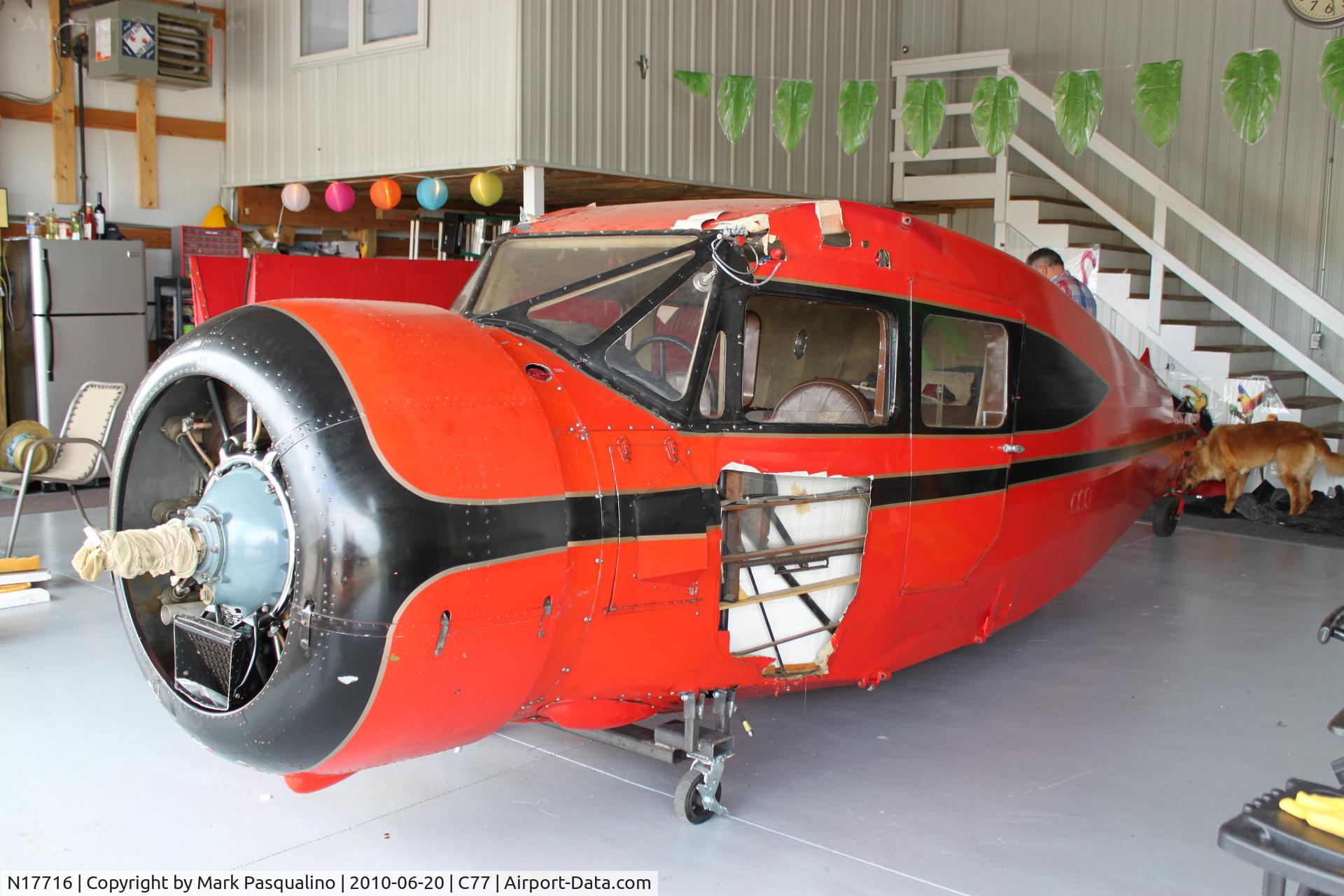 N17716, 1937 Waco YKS-7 C/N 4623, Waco YKS-7