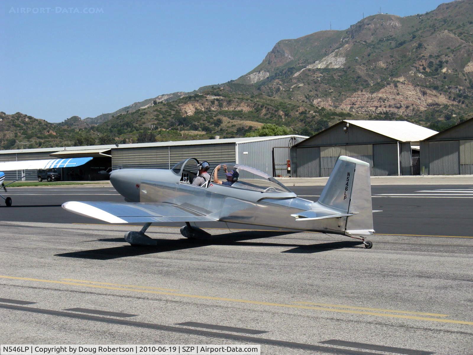 N546LP, Vans RV-8 C/N 82726, 2007 Obrien SPECIAL VAN's RV-8, Lycoming IO-360-EXP 180 Hp, taxi