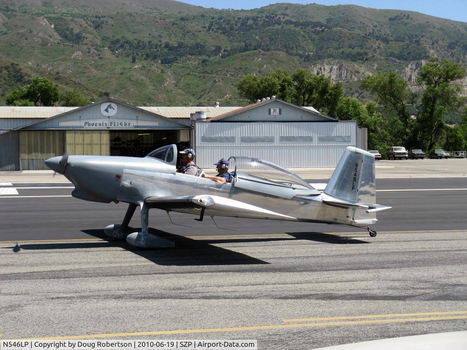 N546LP, Vans RV-8 C/N 82726, 2007 Obrien SPECIAL VAN's RV-8, Lycoming IO-360-EXP 180 Hp, taxi
