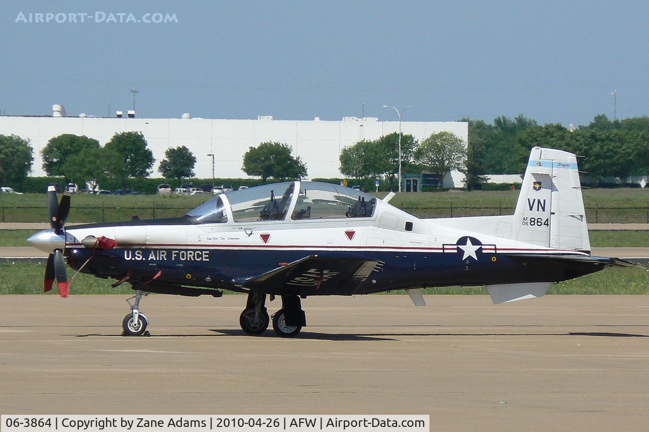 06-3864, Raytheon T-6A Texan II C/N PT-419, At Alliance Airport, Ft. Worth, TX