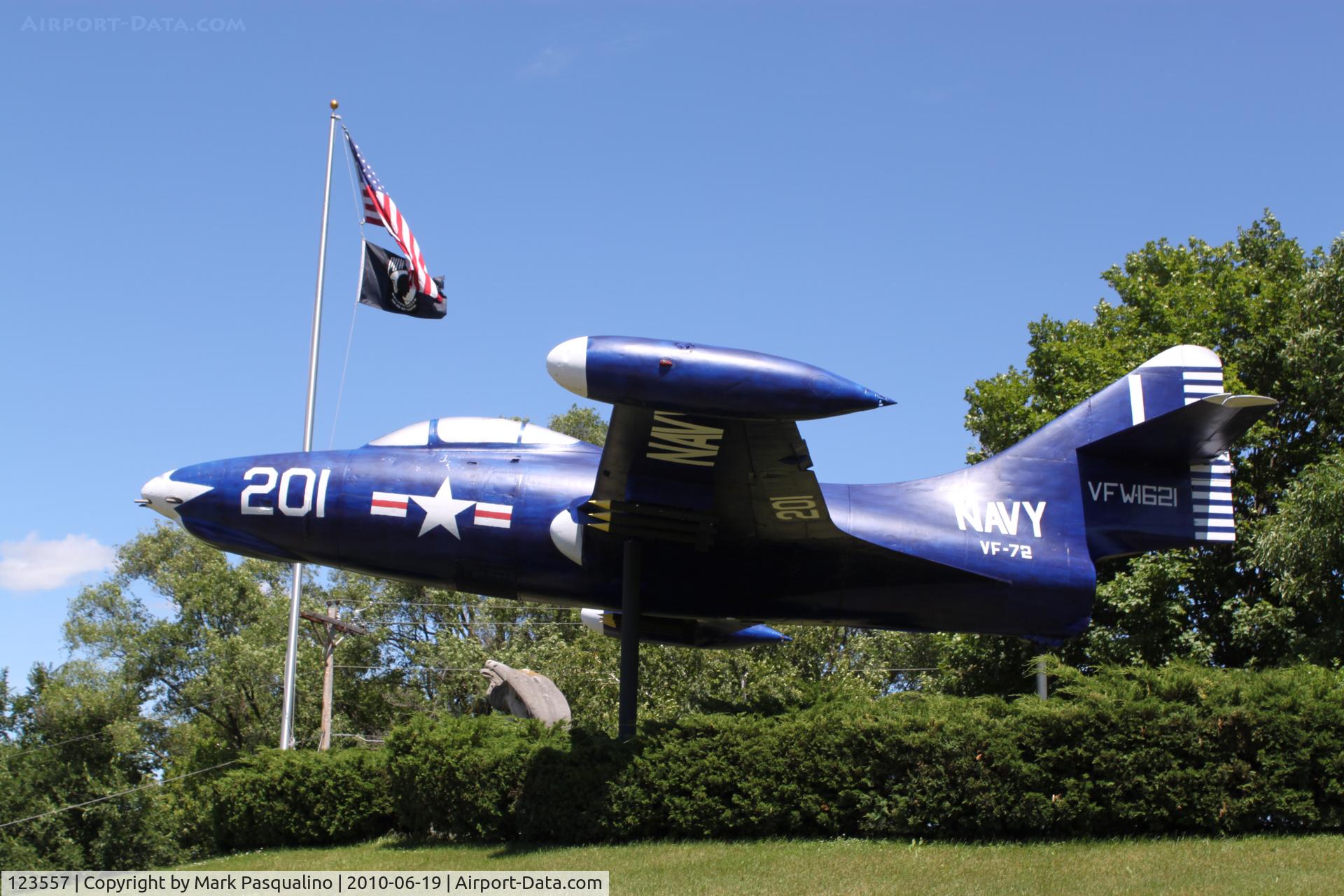 123557, Grumman F9F-2 Panther C/N K-357, Grumman F9F-2