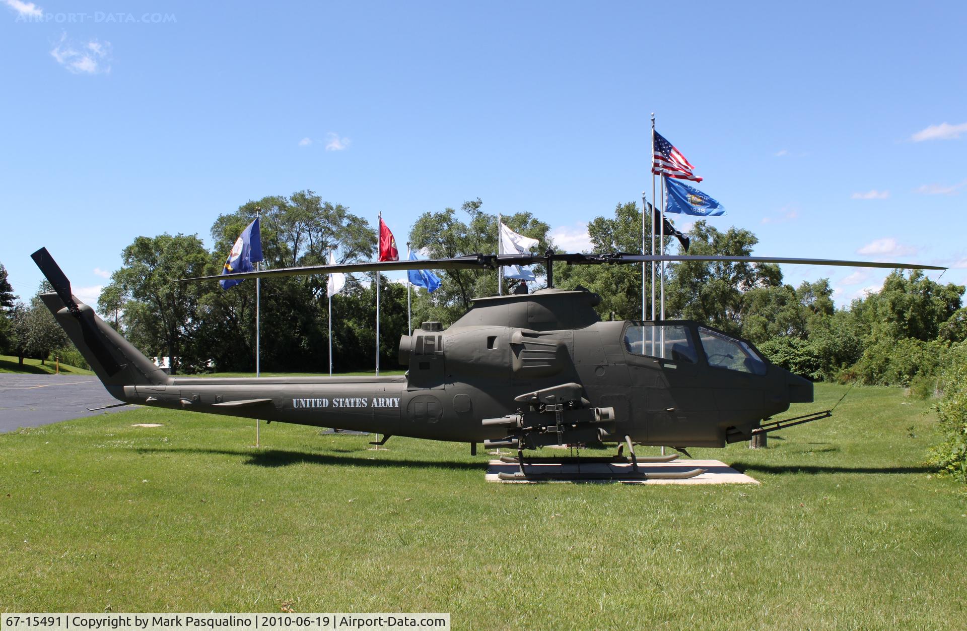 67-15491, 1967 Bell AH-1F Cobra C/N 20155, Bell AH-1G-BF