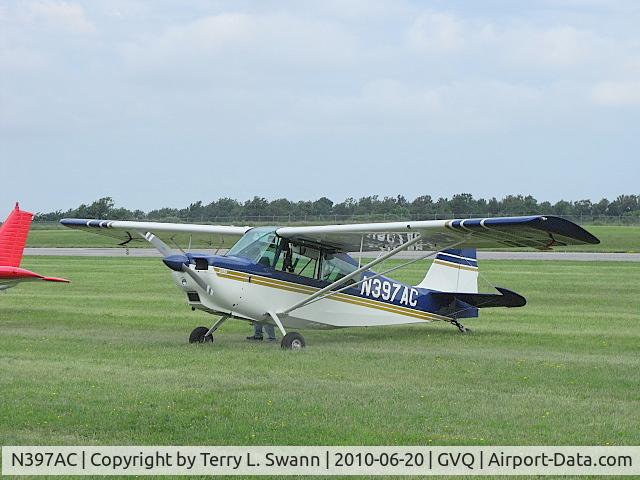 N397AC, 1998 American Champion 7GCBC C/N 1244-98, At Batavia for Breakfast.