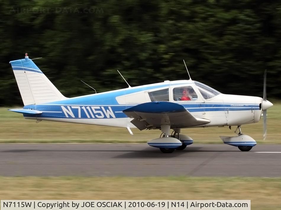 N7115W, 1962 Piper PA-28-180 C/N 28-906, @N14