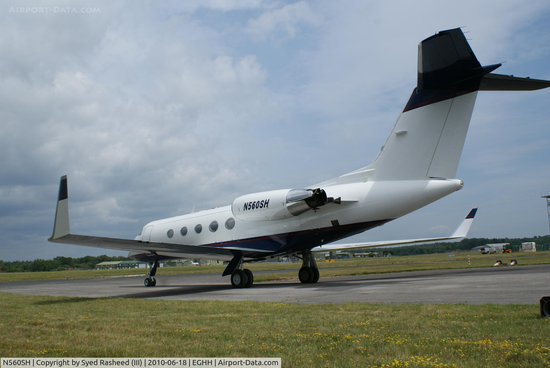N560SH, 1983 Gulfstream Aerospace G-1159A Gulfstream III C/N 404, On the Siganture Ramp