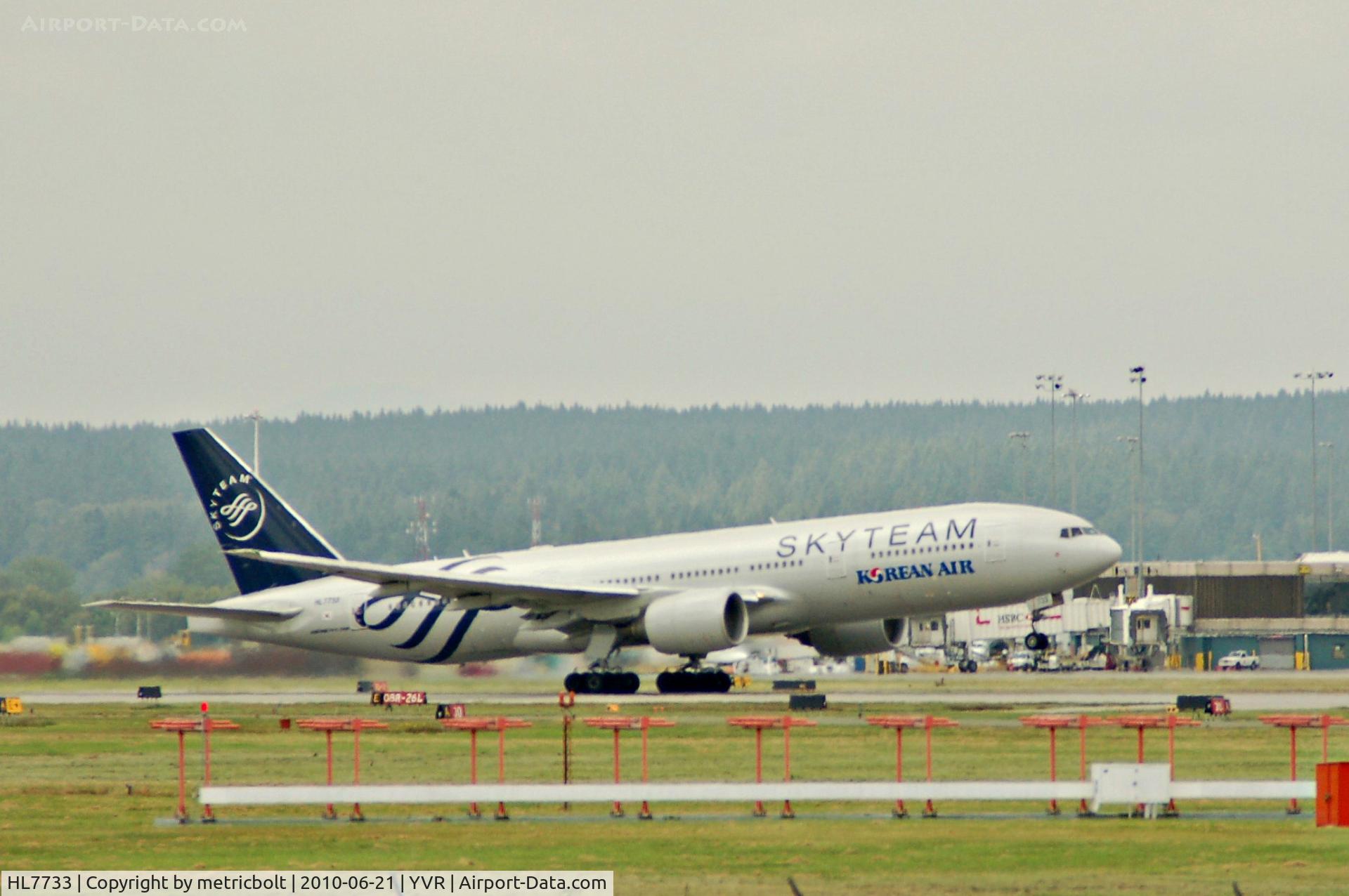 HL7733, 2005 Boeing 777-2B5/ER C/N 34206, departure to Korea