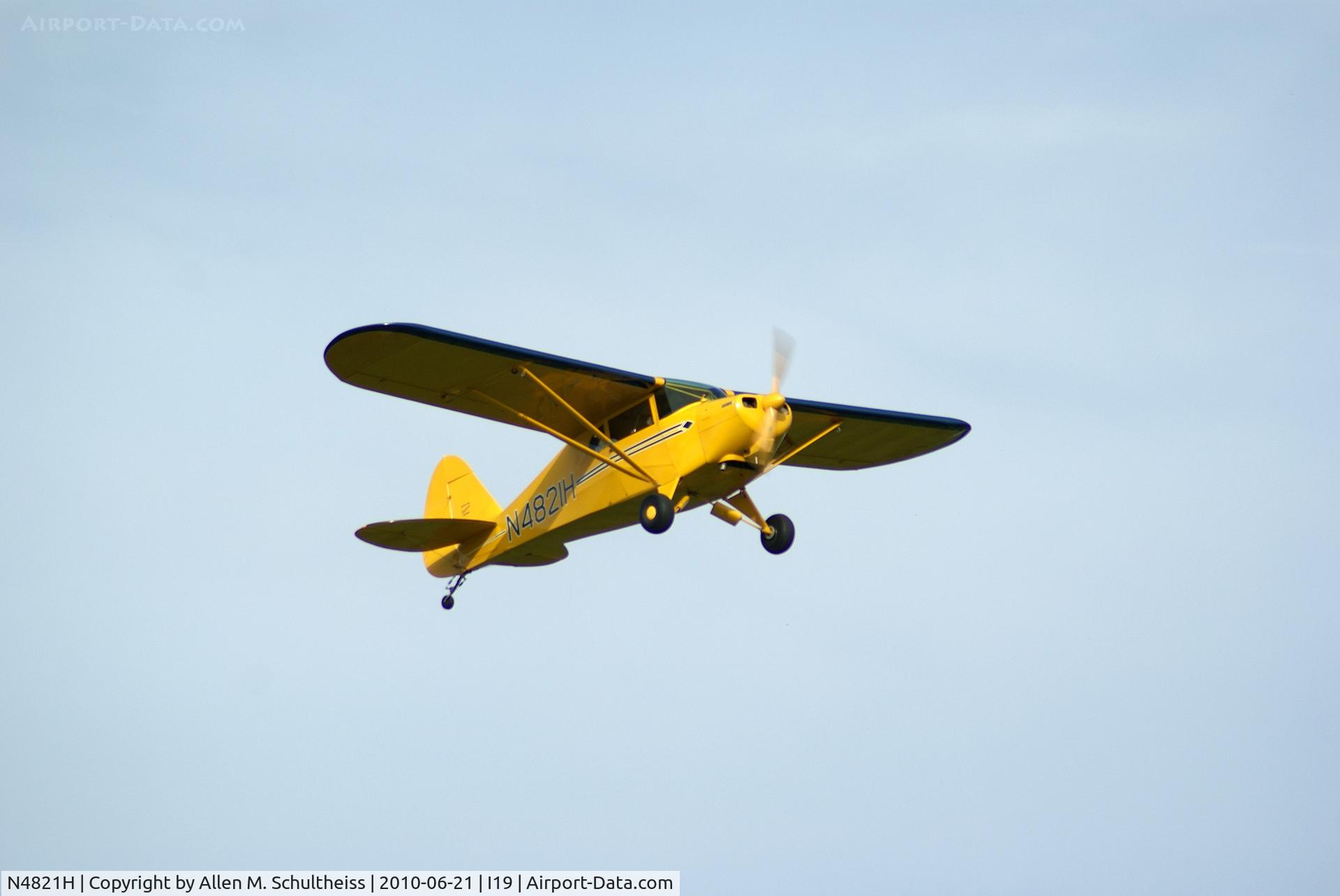 N4821H, 1948 Piper PA-17 Vagabond C/N 17-119, 1948 PA-17