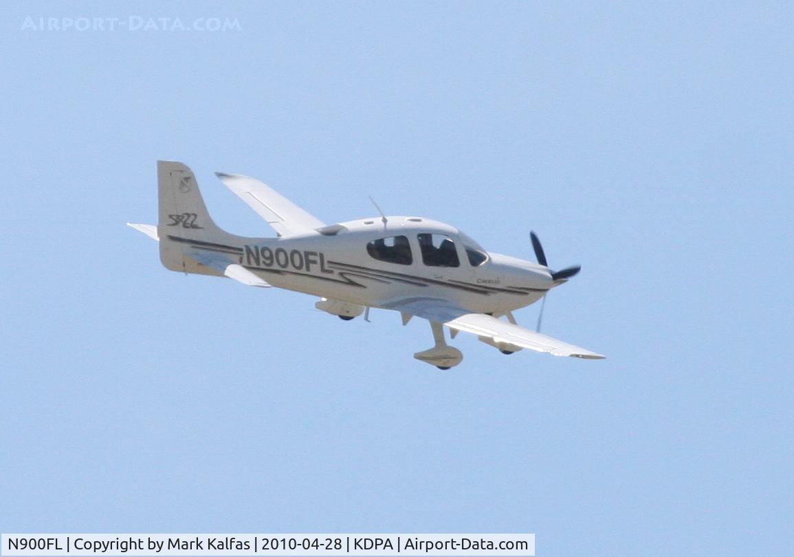 N900FL, 2003 Cirrus SR22 C/N 0516, Cirrus SR22, N900FL departing 20R KDPA.