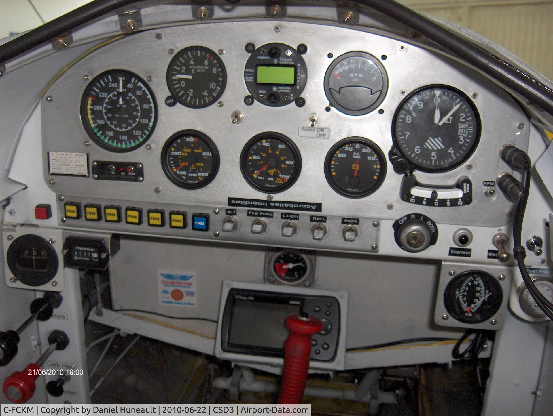 C-FCKM, 2004 Mustang Aeronautics Midget Mustang MM-1 C/N 909, Midget Mustang Panel